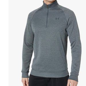 Under Armour Mens Storm Sweater Loose Fleece Crew Size Small Gray NEW $70 Under Armour Mens Storm Sweater Loose Fleece Crew Size Small Gray NEW $70